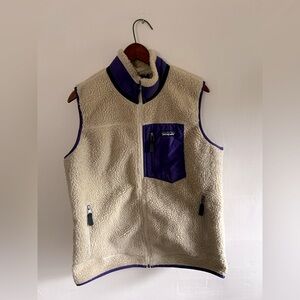 Patagonia Fleece Vest Retro Inspired Women’s L